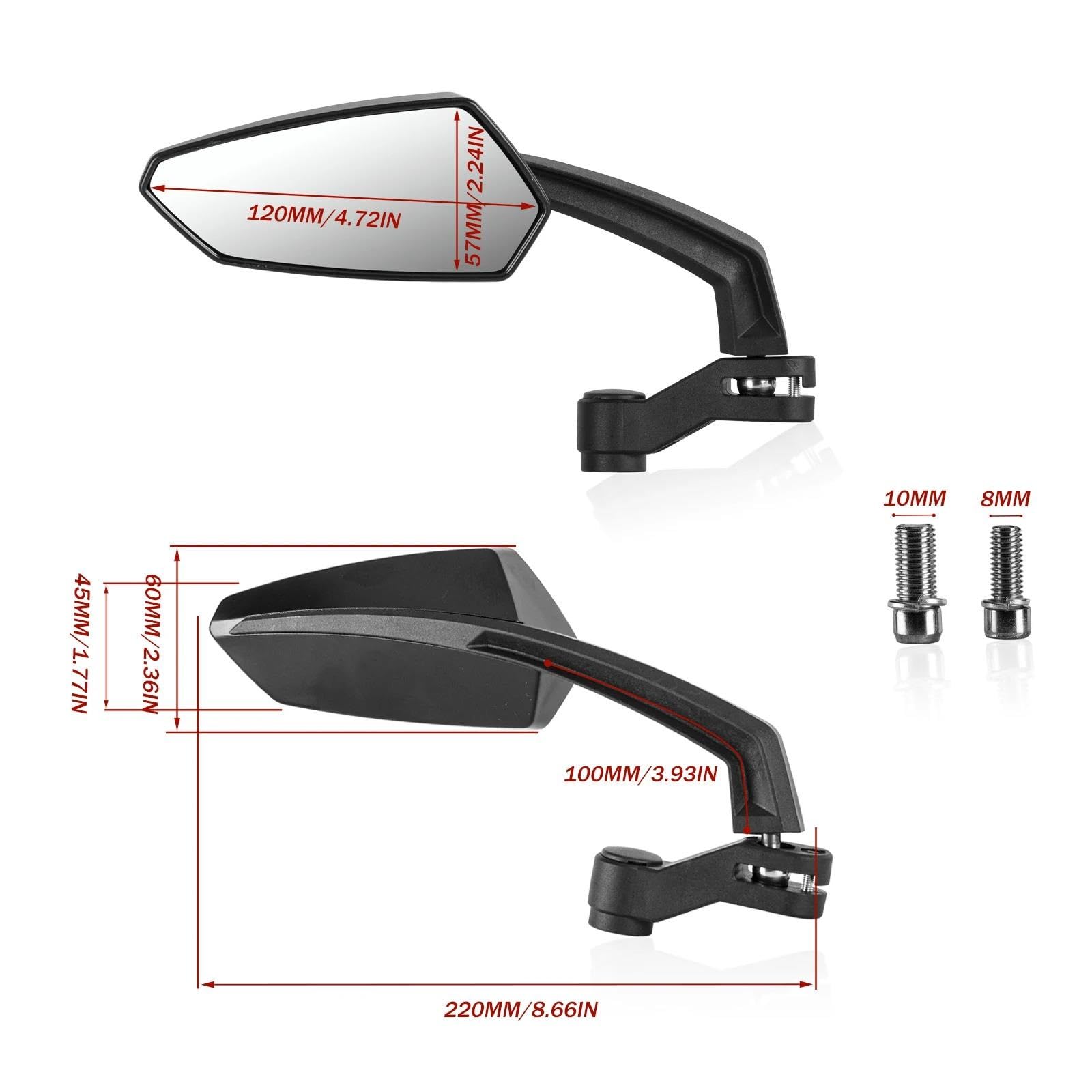 Amazon | バイクミラーセット スズキ バンディット 1250F GSF600